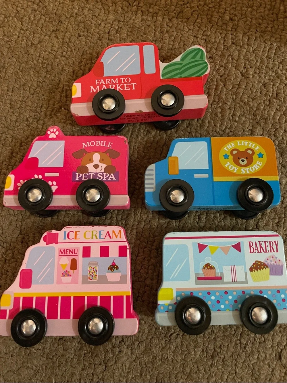 Ooly Stackables Nested Cardboard Toys & Cars Set - Picture 3 of 15